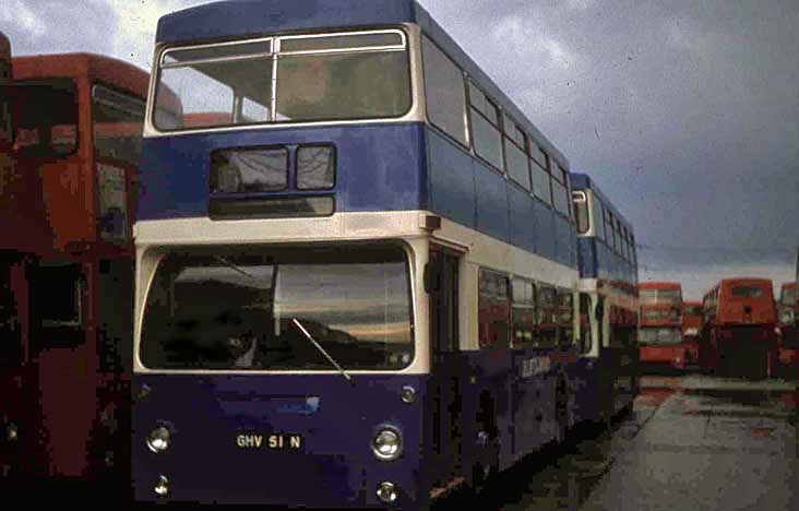 Blue Diamond Leyland Fleetline Park Royal GHV51N